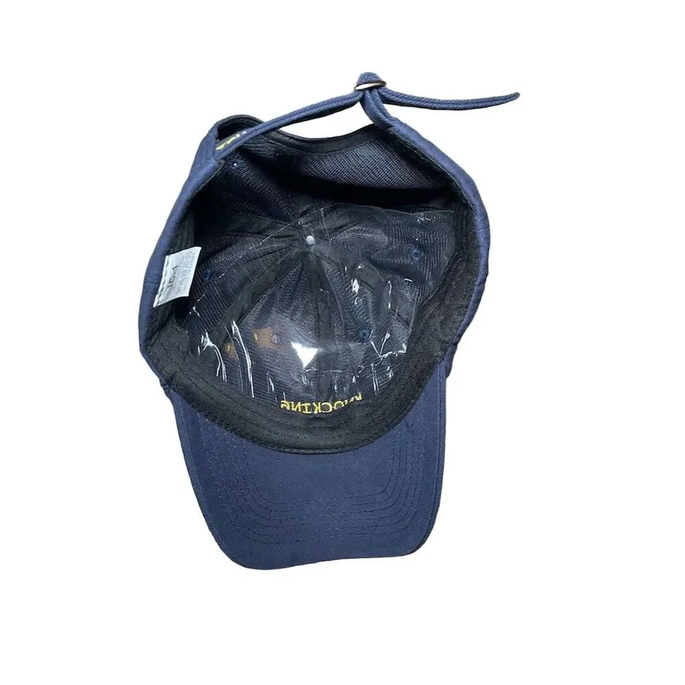 Unisex Navy Blue Baseball Cap with 